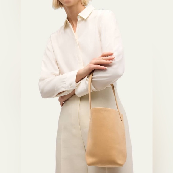 THE ROW N/S Park Tote Small in Nubuck - Picture 2 of 12